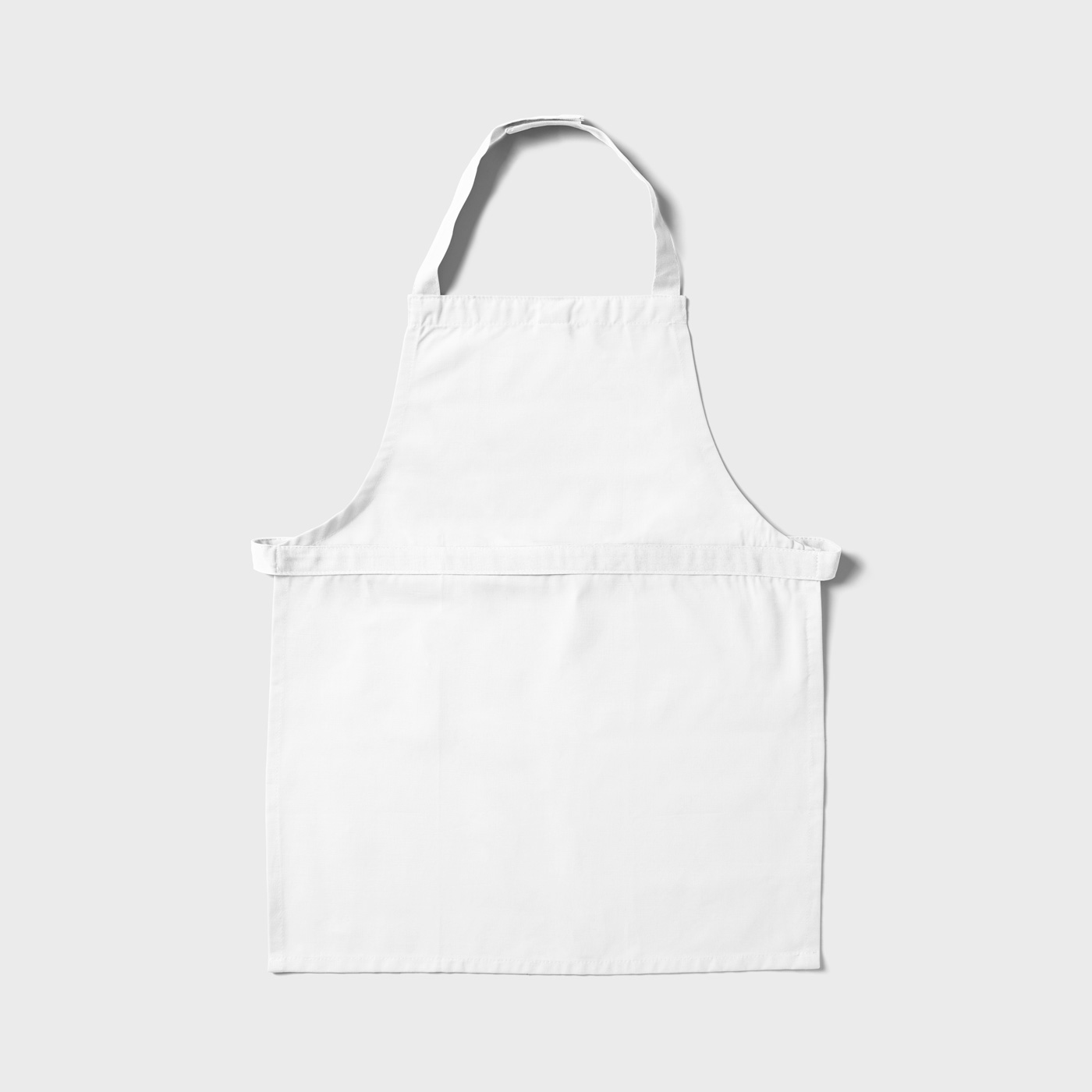 An apron featuring a vibrant DTF transfer.